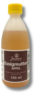 Produktbild von Apfelessig-Essigmutter, Exclusiv Handel, Starterkultur für hausgemachten Essig 100 ml