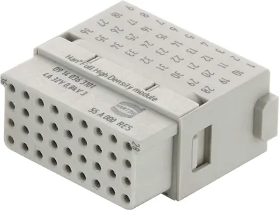 Produktbild von HARTING Han Full HD Modul Buchseneinsatz (F) Crimpanschluss, 36-polig+Schirmung 32V, 4A - 1 Stück
