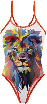 Produktbild von Otso Be A Lion Badeanzug Mehrfarbig L Damen Mehrfarbig L