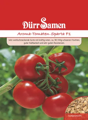 Produktbild von Dürr-Samen - Tomaten Sparta F1 - Saatgut - 4147