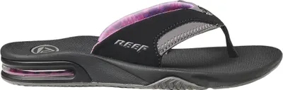 Produktbild von Reef Fanning Schwarz / Grau - Damen Hausschuhe - RF001626BLG
