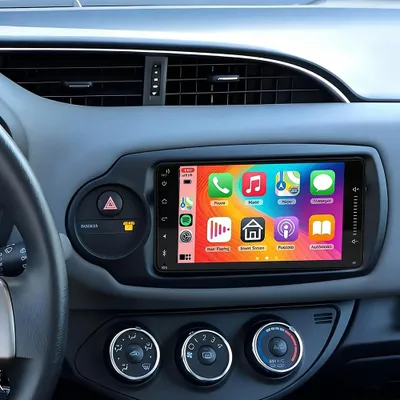 Productafbeelding van 9" 14 Autoradio met Navigatie en DAB Bluetooth, Draadloze CarPlay