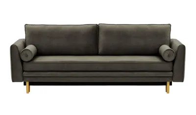 Produktbild von SLF24 - Schlafsofa mit Bettkasten Boris - anthrazit - Velluto 19