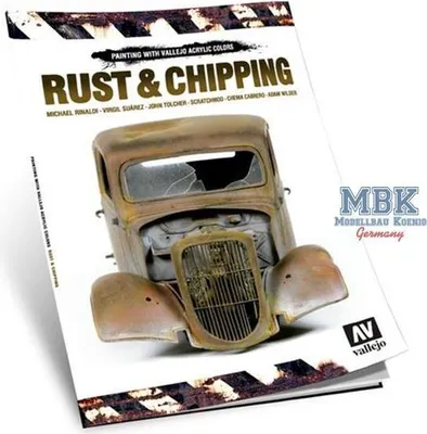 Produktbild von Buch „Rust & Chipping Effects“ von Vallejo