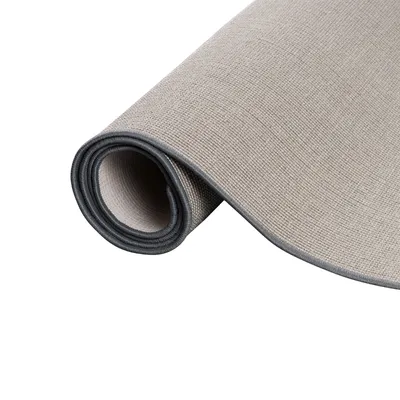 Produktbild von Natur Teppich Sisal Klassisch Einfarbig, Größe:133x133 cm, Farbe:Grau