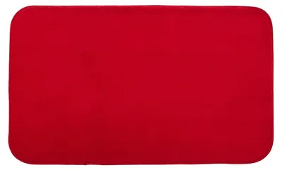 Productafbeelding van Badmat - Microvezel - Rood - 50 x 70 cm - Antislip
