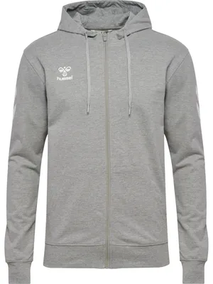 Produktbild von Hummel Go 2.0 Chevron Reißverschlusspullover Grau XS Mann Grau XS