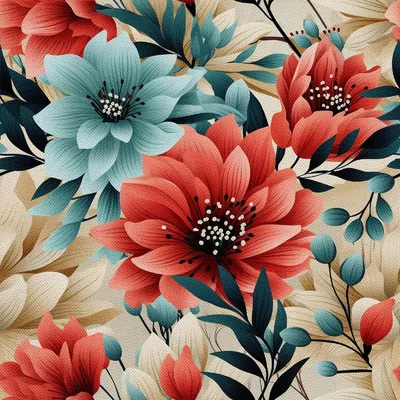 Immagine prodotto di OUTDOOR DEKOSTOFFE OXFORD - Motiv Blumen I DX5605