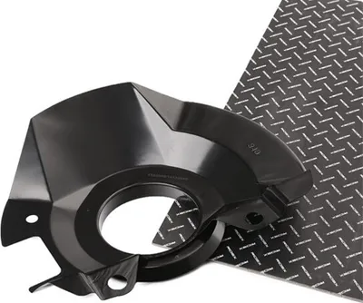 Produktbild von RIDEX Spritzblech Bremsscheibe für KIA Picanto (SA) vorne Links 1330S0202 Ankerblech