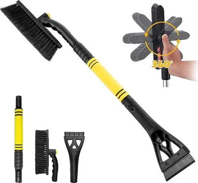 Immagine prodotto di Famanu Eiskratzer 2-in-1 – Accessori invernali – Accessori per auto