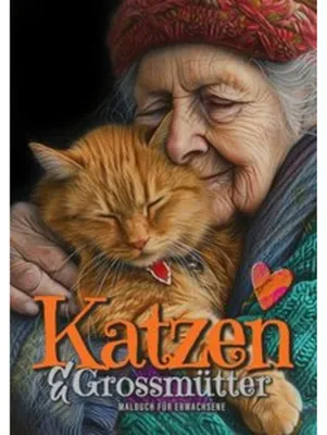 Produktbild von Katzen und Grossmütter Malbuch für Erwachsene