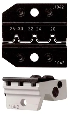 Immagine prodotto di 624 1042 3 01 Rennsteig Werkzeuge GmbH: Inserti per crimpatura per connettori Micro-Fit, per cavi con sezione AWG30 - AWG20, confezione da 1 pezzo