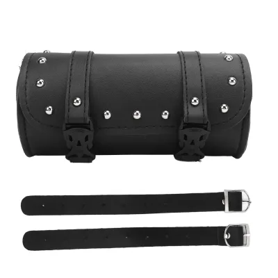 Produktbild von Motorrad Werkzeugtasche – Schwarz, wasserdicht & strapazierfähig, mit 2 Riemen und Schnallenverschluss, für Motorrad & E-Roller