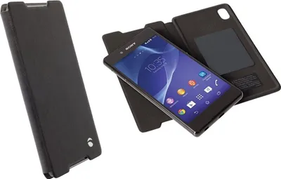 Obrázok produktu pre Ekerö Folio peňaženka 2v1 čierna pre Sony Xperia Z5 Compact