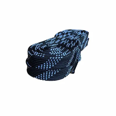 Schlittschuh Eishockey Schnürsenkel Schwarz - ungewachst - 240 cm