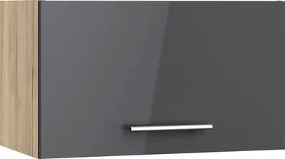 Produktbild von Optifit Klapphängeschrank Jonte984 BxTxH 60 x 34,9 x 35,2 cm anthrazit glänzend zerlegt KFJO OK635-8+