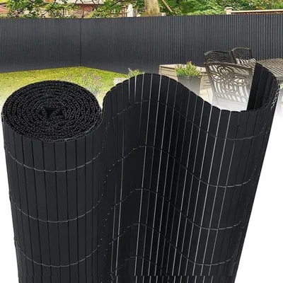 Produktbild von Sichtschutzwand Balkon Privatssphäre - Doppel-PVC Verstärkung - 160 x 500 cm - Anthrazit