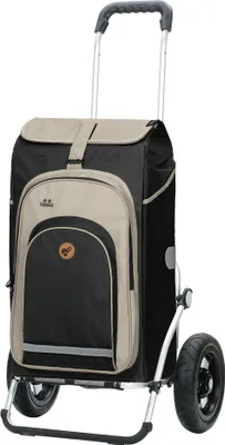 Produktbild von Andersen SHOPPER MANUFAKTUR Einkaufstrolley Royal Shopper Hydro 2.1 Black schwarz 107cm