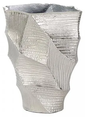 Produktbild von Lambert Gefäß Vase Naoki Alu vernickelt (23cm)