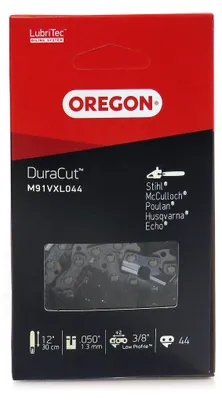 Productafbeelding van Oregon DuraCut zaagketting M91VXL044E, halve snijtand, 1,3 mm dikte, 3/8" kettingdeel, 44 tanden