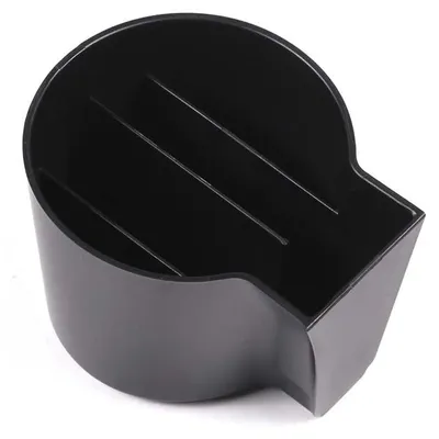 Image de Porte-gobelet pour voiture - Boîte de rangement pour X1 2023 2024 - Noir