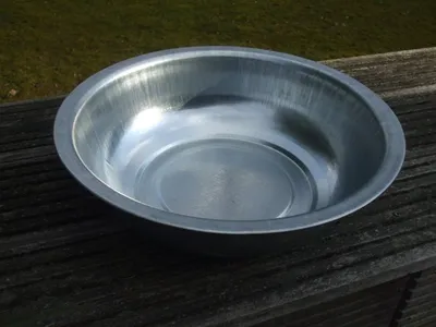 Produktbild von Zinkschale, Untersetzer,  Blumenschale, Dekoschale, Pflanzschale, D 35,5