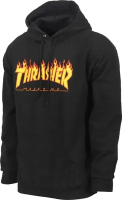 Produktbild von Thrasher Hoodie Flame Logo schwarz M