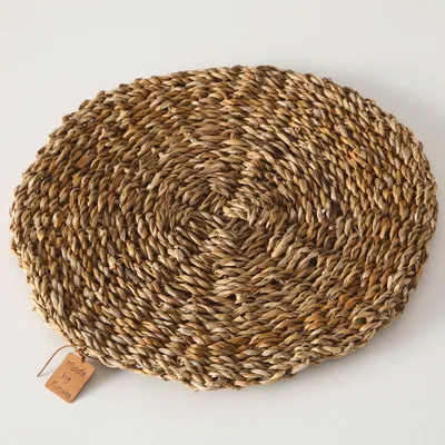 Image de Boltze Tischset Sophy Tischläufer in Braun Matt Seegras 3266900