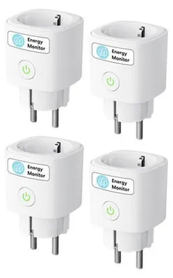 Image de Prise intelligente MEROSS MSS315CFH-EU avec surveillance de la consommation d'énergie (Matter) (lot de 4)