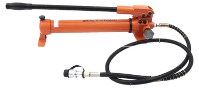 Produktbild von Hydraulische Handpumpe, manuelle Bedienung, leichtes Design, ORANGE ROT