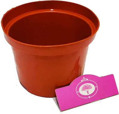 Zdjęcie produktu dla Doniczka z terakoty - Ø17 cm, wysokość 13 cm, 2 litry - 25 sztuk