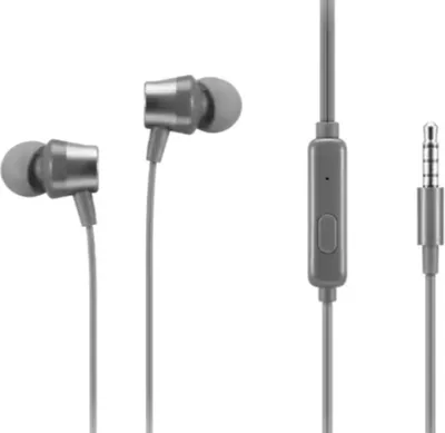 Zdjęcie produktu dla Lenovo 110 Analog, Przewodowa, Połączenia/muzyka, 100 - 20000 Hz, 12 g, Słuchawki, Szary