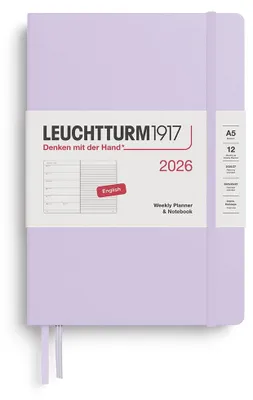 Immagine prodotto di Libro calendario A5 settimanale con quaderno 2026 Leuchtturm1917