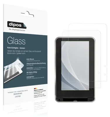 Image de 2x Protection ecrán pour SENVEND UX700 mat Verre souple Film Protecteur 9H dipos