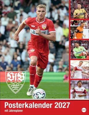 Produktbild von VfB Stuttgart Posterkalender 2027