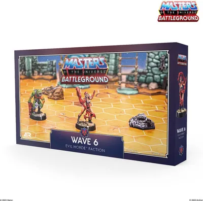 Obrázek produktu pro Masters of the Universe: Battleground – Miniaturní hra, sada č. 6: Frakce Evil Horde *Anglická verze*