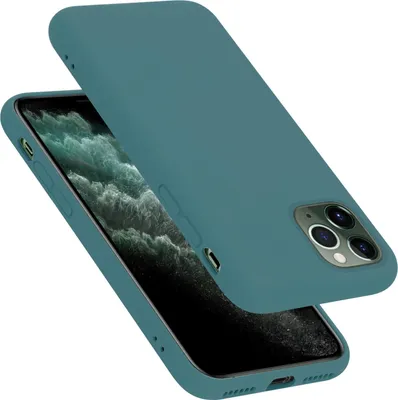 Produktbild von Cadorabo Schutzhülle für Apple iPhone 11 PRO MAX Hülle in Grün Handyhülle Case Cover TPU Etui
