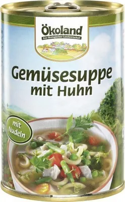 Obrázok produktu pre Zeleninová polievka s kuracím mäsom 400g