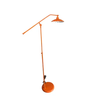 Produktbild von Risso Dekorative Orangefarbene Stehlampe mit E27-Fassung
