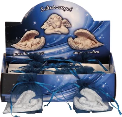Produktbild von 12 Stück im Display Engel im Geschenk Beutel Schutzengel