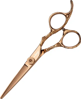 Produktbild von e-kwip HS Flower 5,5 rose-gold Haarschneideschere