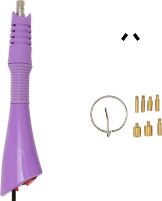 Produktbild von Hot Fix Applicator mit 7 Spitzen Eisenringen Energiesparung Metall -DIY -Maschine für Kleidung lila