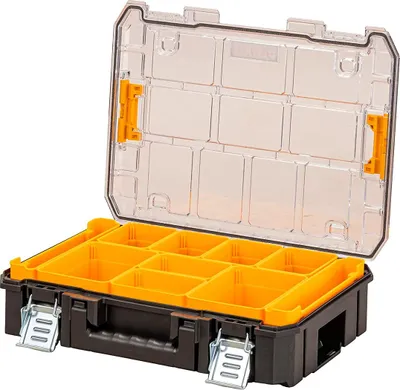 Produktbild von DeWALT DWST82968-1 Organizer, TSTAK™ Sytem,  43,7 x 34 x 11,6 cm, 7,8 l, IP54
