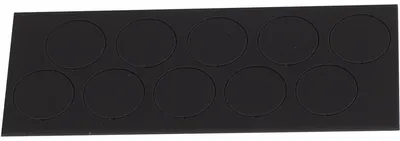 Produktbild von Magnetische Symbole Kreis 20mm VE=10 Stück schwarz
