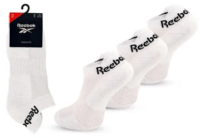 Obrázok produktu pre Reebok – Krátke ponožky, uni – Pohodlná, priedušná bavlna, vhodné na behanie, šport