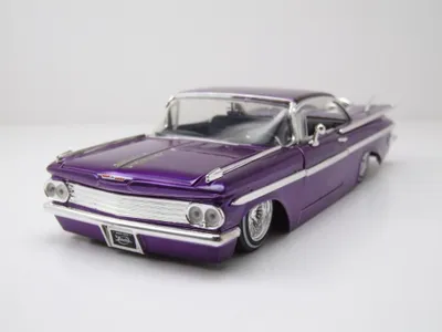 Produktbild von Jada Toys 35591 Chevrolet Impala 1959 lila 1:24