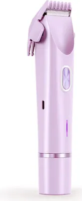 Produktbild von INF 2-in-1 Elektrischer Damenrasierer: Sanfte Haarentfernung für Sie & Ihn Violett