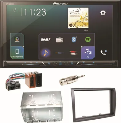 Produktbild von Pioneer SPH-DA230DAB Bluetooth Autoradio Einbauset für Fiat Ducato Boxer Jumper