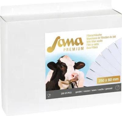 Produktbild von Kerbl Milchfilter Sana Premium 250 Stück weiß