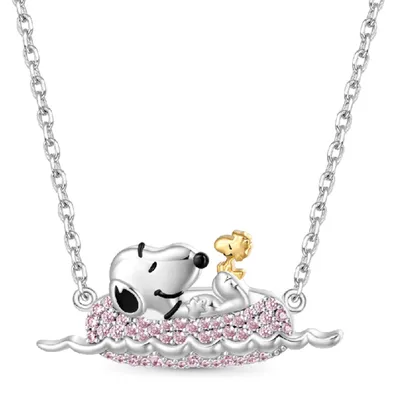 Produktbild von Gnoce Snoopy mit Woodstock Halskette IGN070